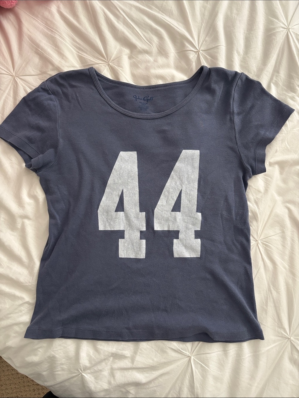 PacSun (John Galt) Navy Graphic '44' Short Sleeve Tee